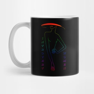 Introvert Women Rainbow Pride Mug